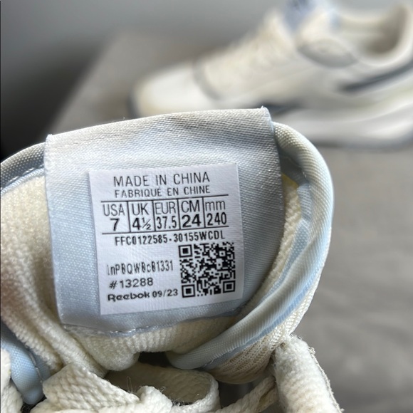 REEBOK Forte Racer Feel Good Blue size7 W                              order(91) - Picture 3 of 9